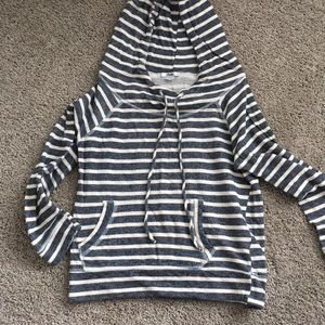 Striped hoodie